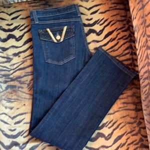 Dark wash denim jeans size 11